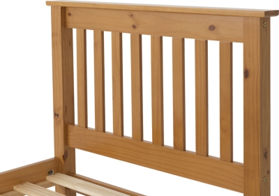 Image: 6954 - Monaco Single Bed Low - Pine